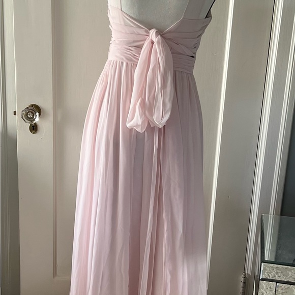 Bridesmaid Dresses - 3 Azazie blush color sizes 2, 4/6 & 12/14 worn once - Picture 2 of 10